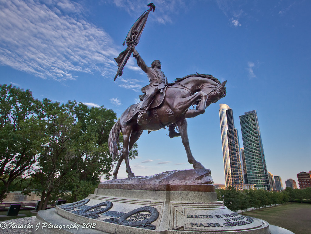 General John Logan Statue Grant Park, Chicago IMG_9285 Flickr