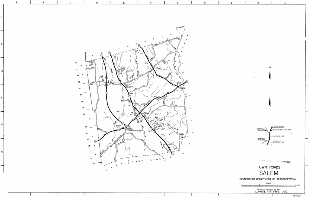 Town roads Salem CT 1982 Description Full Quality Version … Flickr