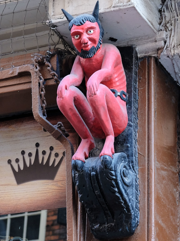Printer's Devil In the 16th century Stonegate became famou… Flickr