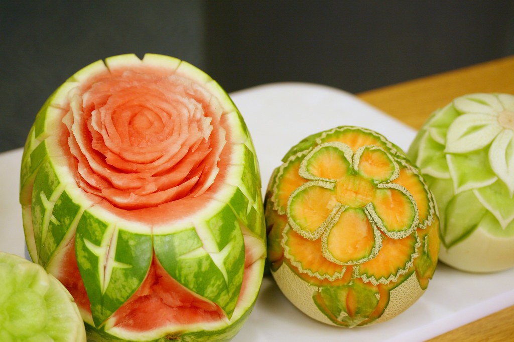 Edible Books 2012 / Thai Fruit Carving Demonstration Flickr