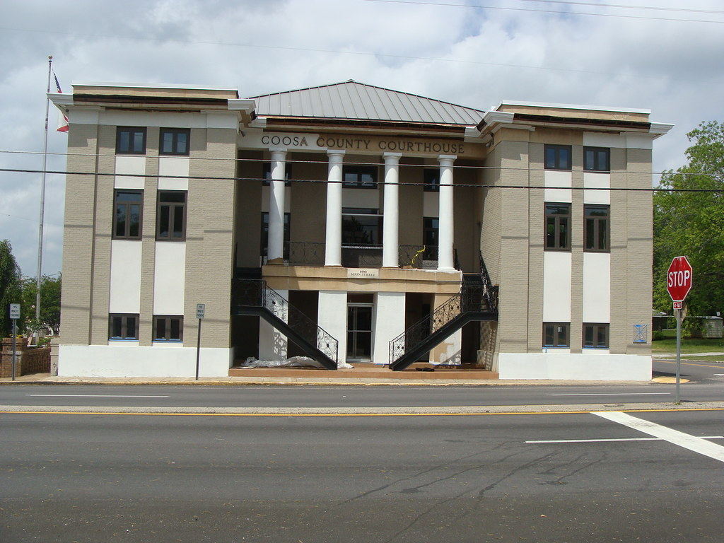 Coosa County Court House (Rockford, Al.) Remodeled in 1970… Flickr