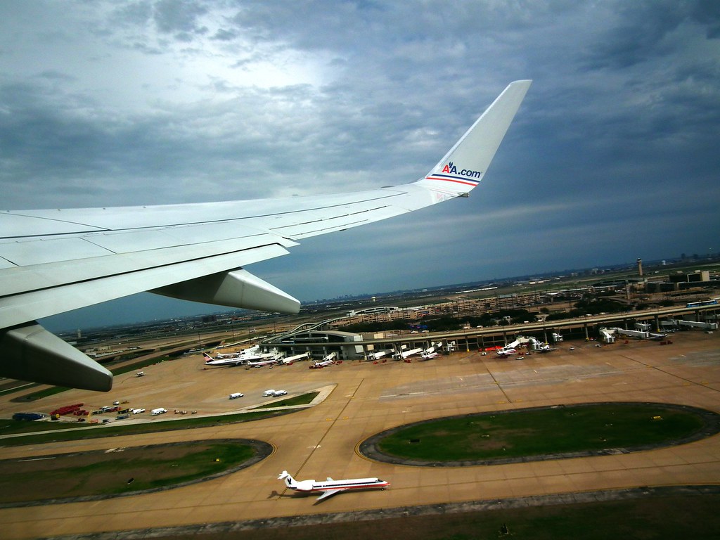 Aerial Picture DFW airport Picture from an airplane with t… Flickr