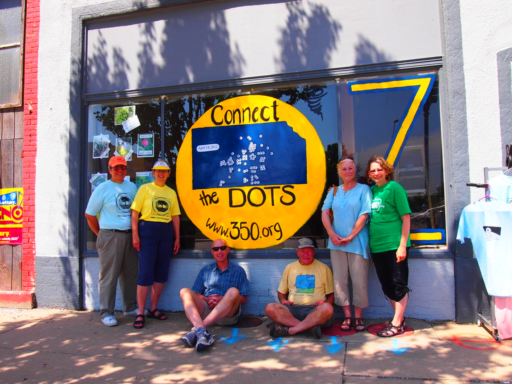 Winfield, Ks USA Our climate dot featured a state map dott… Flickr