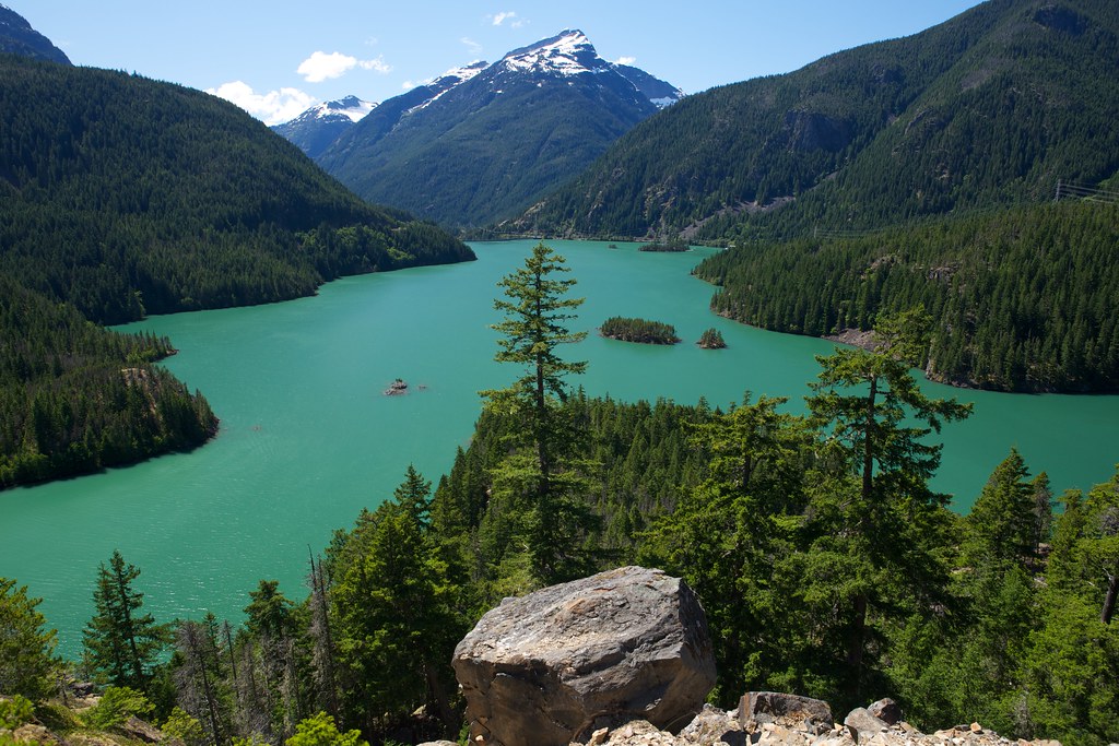 Diablo Lake Overlook [EXPLORED 20120707] At North Casca… Flickr