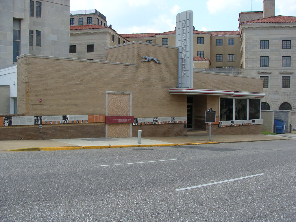 Greyhound Bus Station (Montgomery, Al.) Built 1951 Lamar Flickr