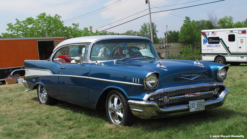 1957 Chevrolet Belair Location Rutland (VT USA) R.A.… Flickr