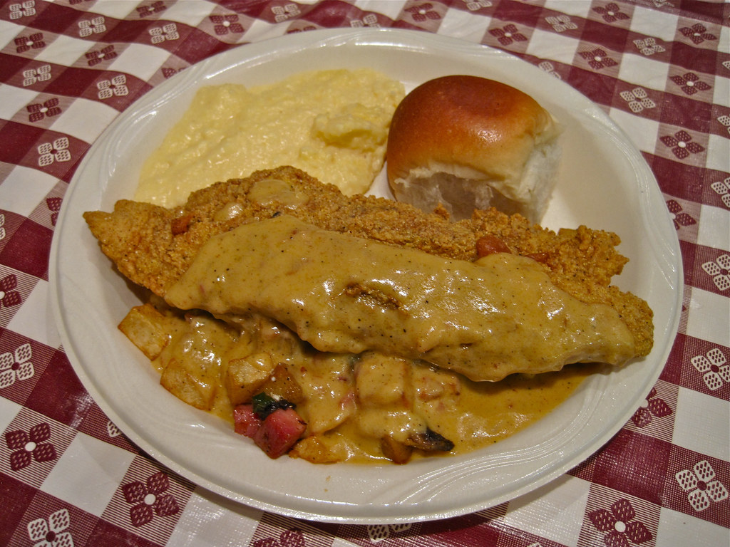 Catfish and Gravy, New Orleans, LA The food in New Orleans… Flickr