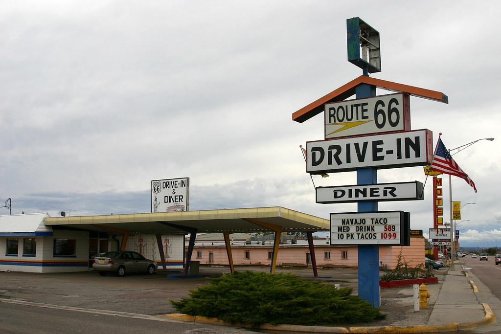 Route 66 Drivein, Gallup, New Mexico The Route 66 Drivei… Flickr