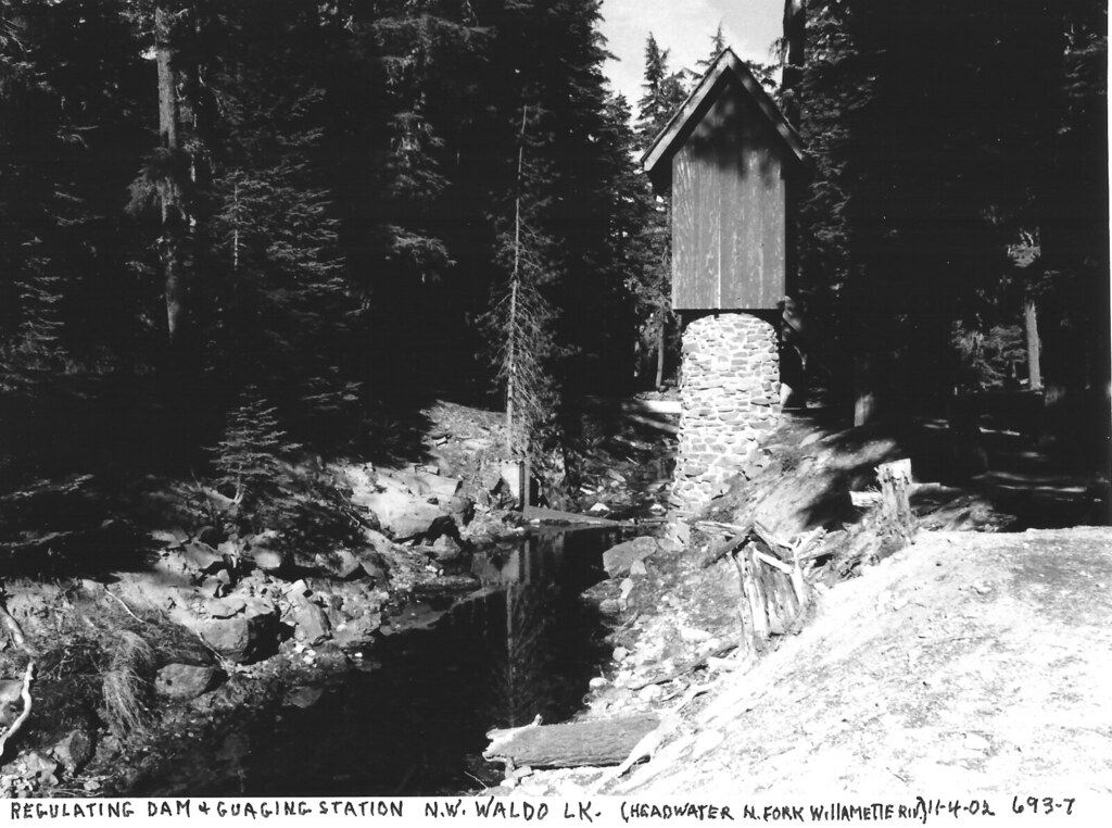 Oakridge Oregon Where the dam was formerly located. curtis Irish Flickr