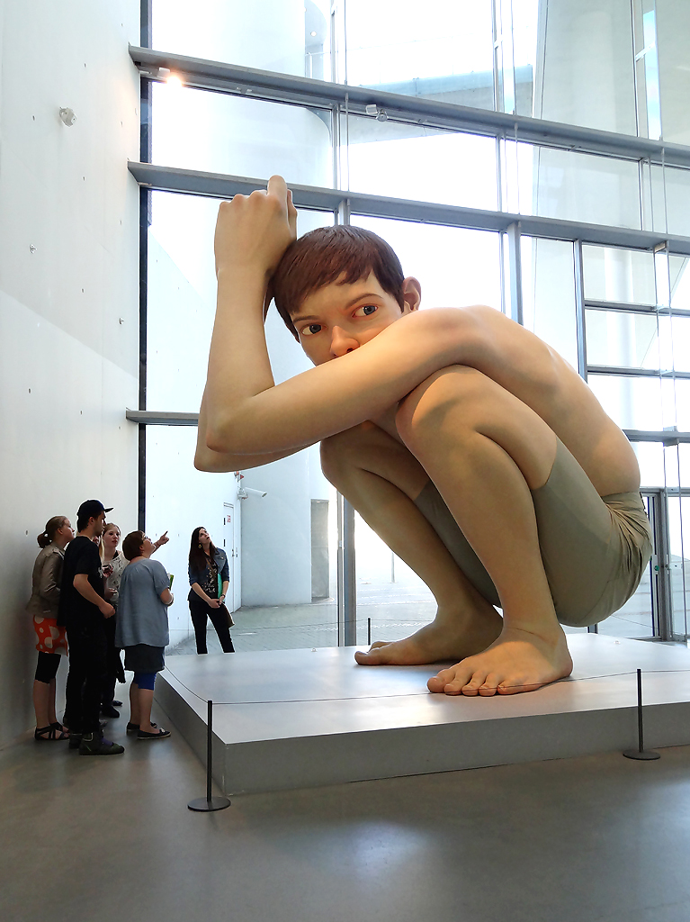 Ron Muecks "Boy" ARoS Aarhus, Denmark The sculpture "B… Flickr