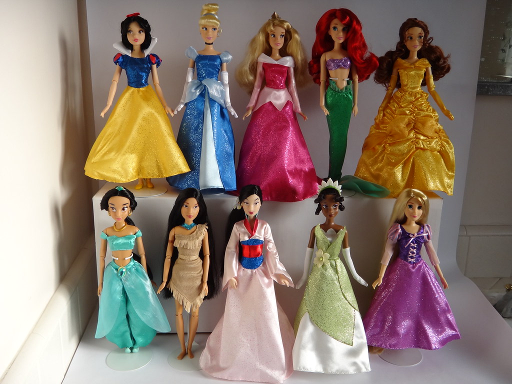 2012 Disney Princess Classic 12'' Dolls Deboxed All 10… Flickr