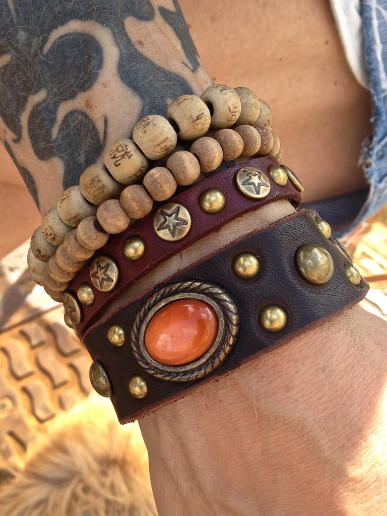 Leather Craft Bracelets A few more bracelets I made.. th… Flickr