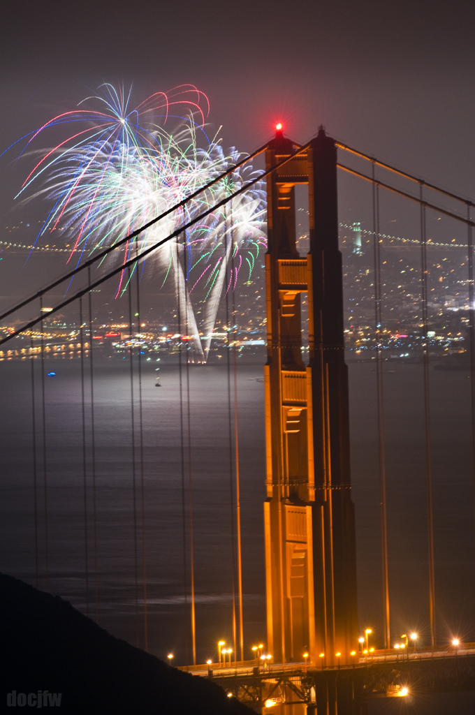 Golden Gate Bridge on the Fourth of July San Francisco John W Flickr