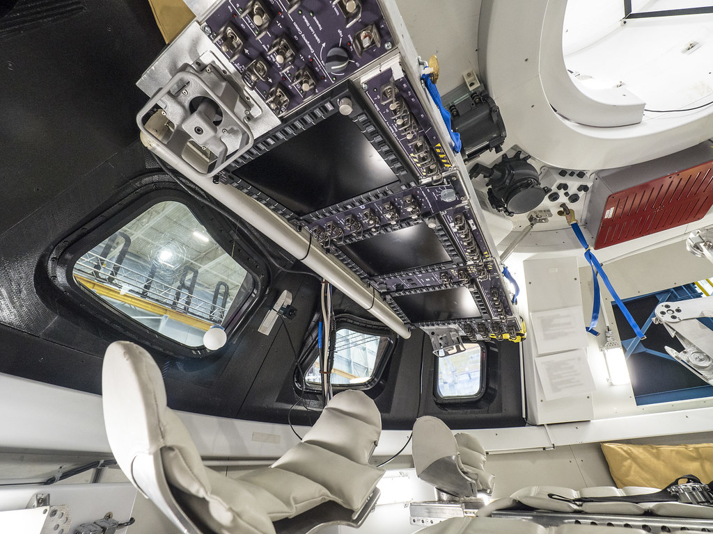 Orion Interior Interior of the Orion Medium Fidelity Mocku… Flickr