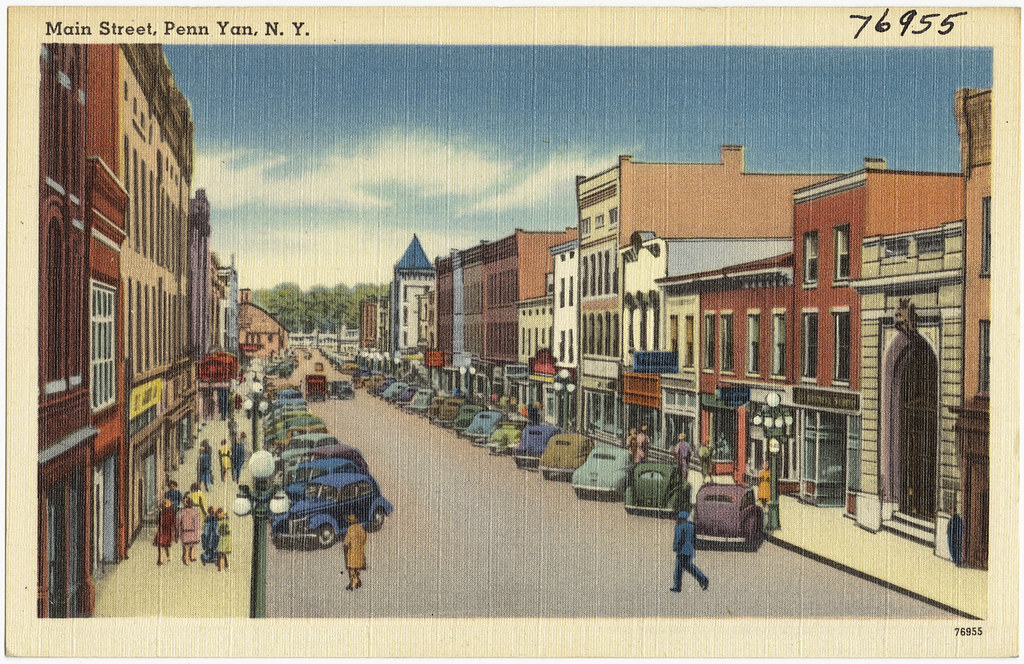 Main Street, Penn Yan, N. Y. File name 06_10_005769 Title… Flickr