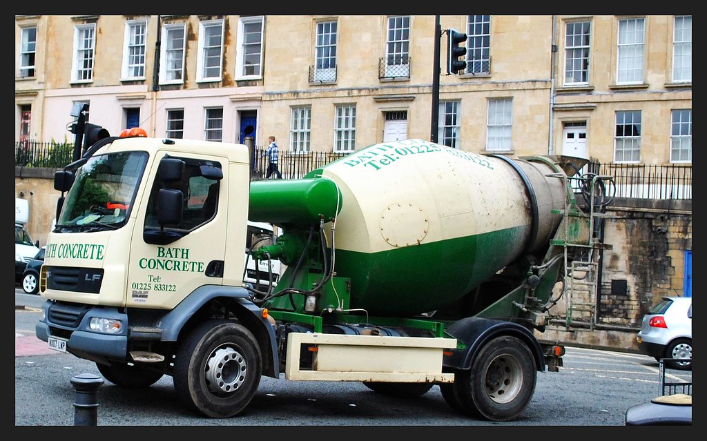 Daf LF Bath Concrete Cement Mixer lee bristol Flickr
