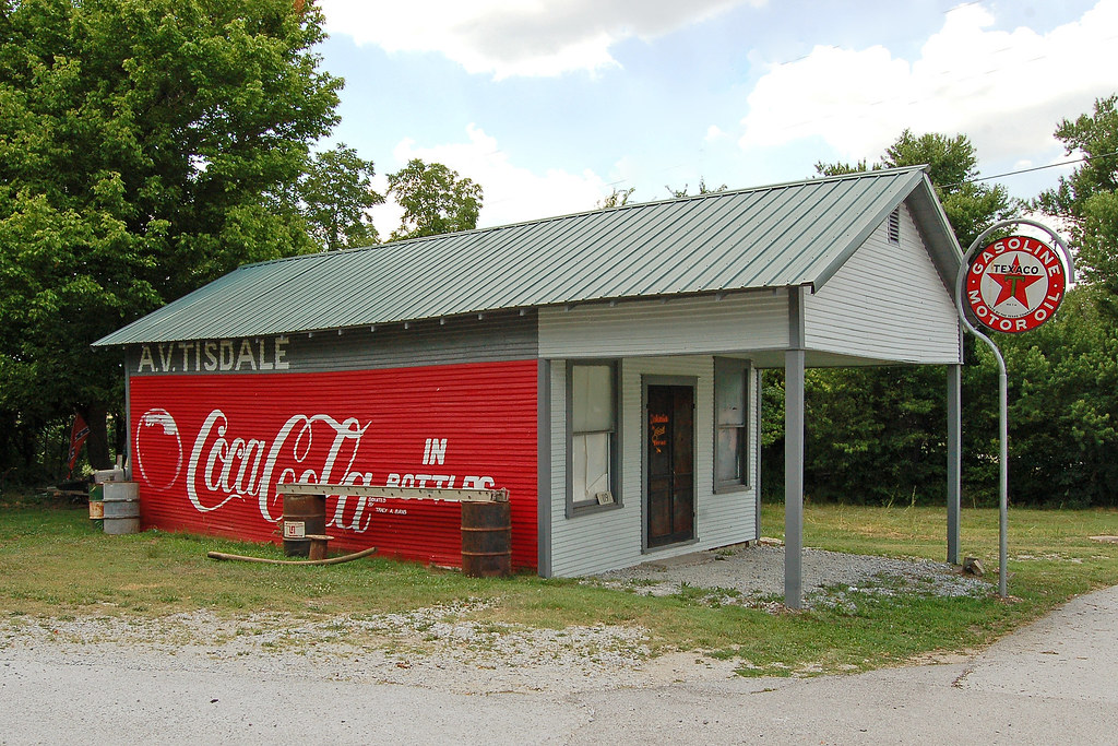 Arkansas, Goshen, A.V. Tisdale, Former Texaco Gas Station … Flickr