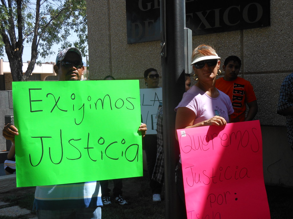 Protest 8/14/2012 Consulado Mexicano El Paso, Texas Mexicanos En