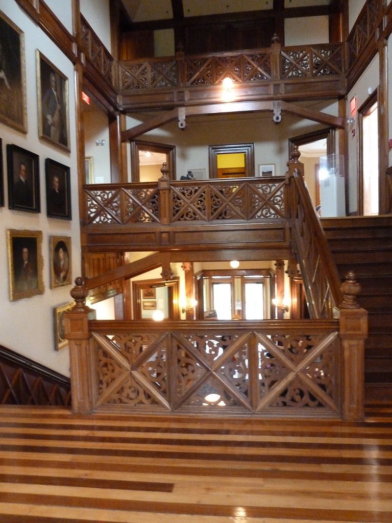 Main Stairway 2 Griswold House Newport Art Museum Stick St… Flickr