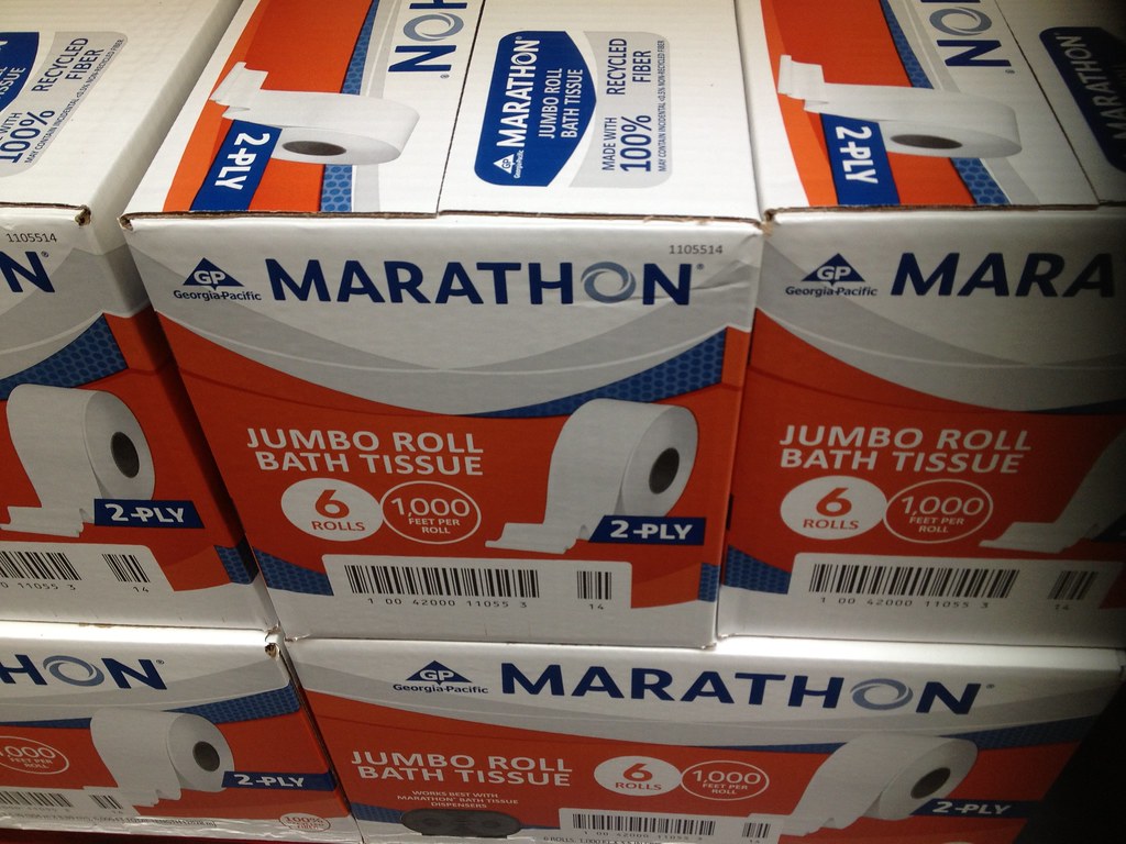 Marathon Marathon toilet paper. Flickr