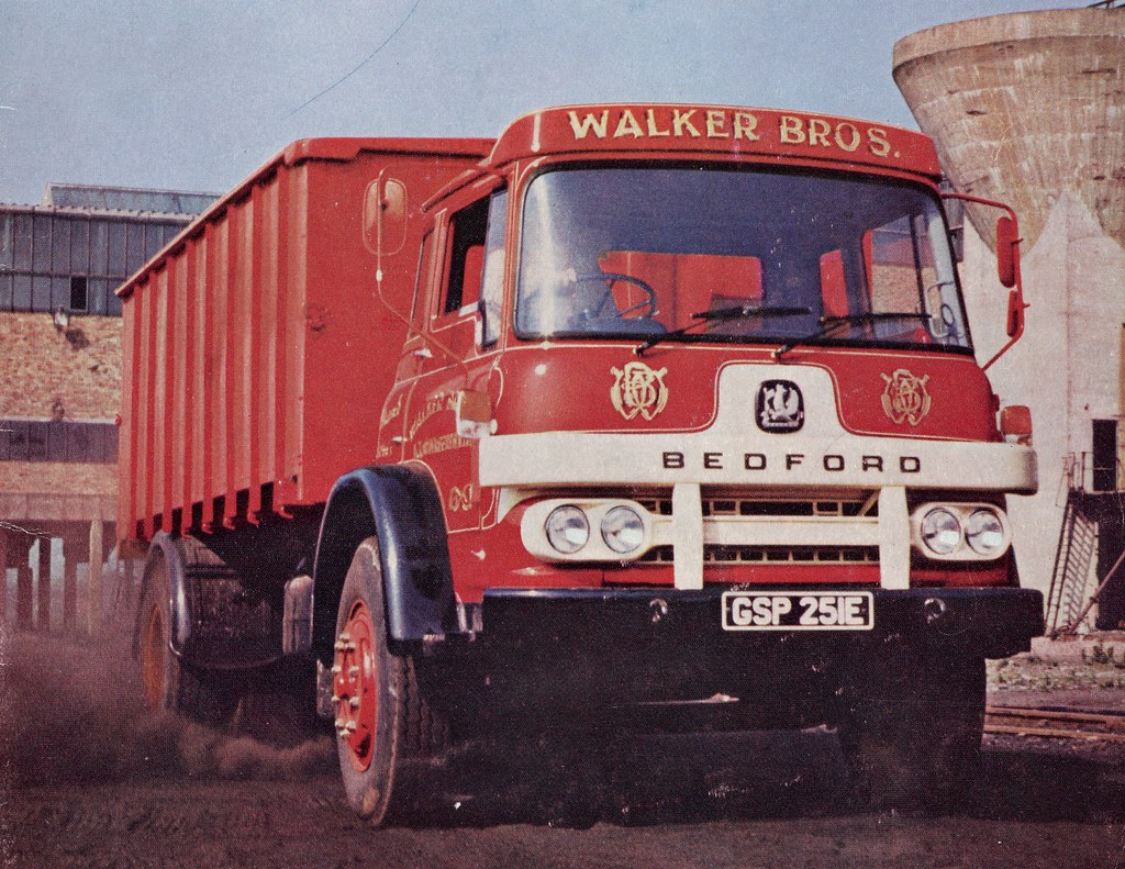 Walker Bros Bedford This was on the front of an unusual ma… Flickr