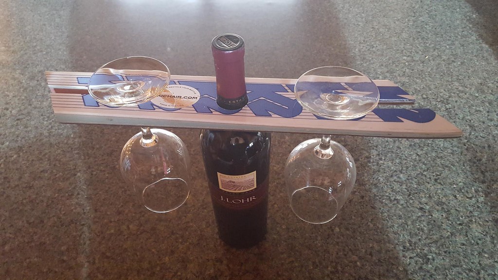 2 Glass Balancing Wine Rack The Recycled 2 glass balancing… Flickr