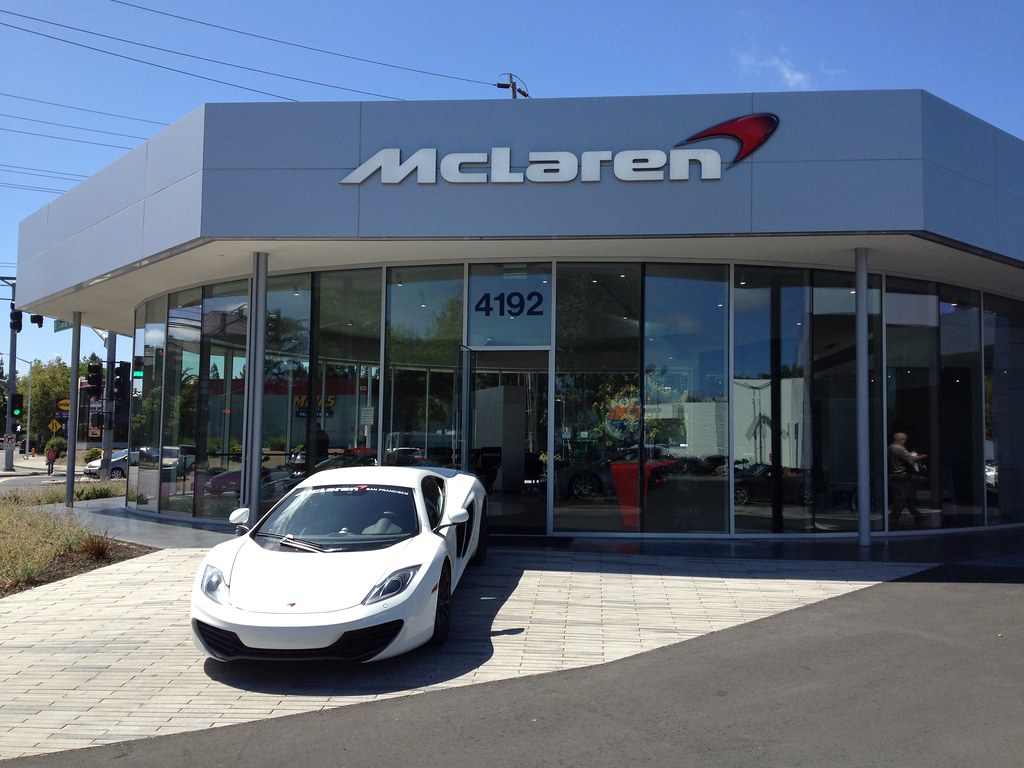 Mclaren dealership Mountain view, ca Dave Shevett Flickr