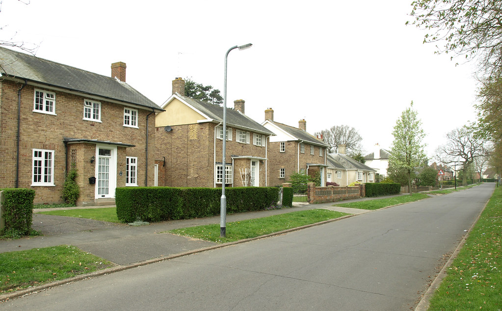 Francis way, Silver End, Essex Silver End is a 'model' vil… Flickr