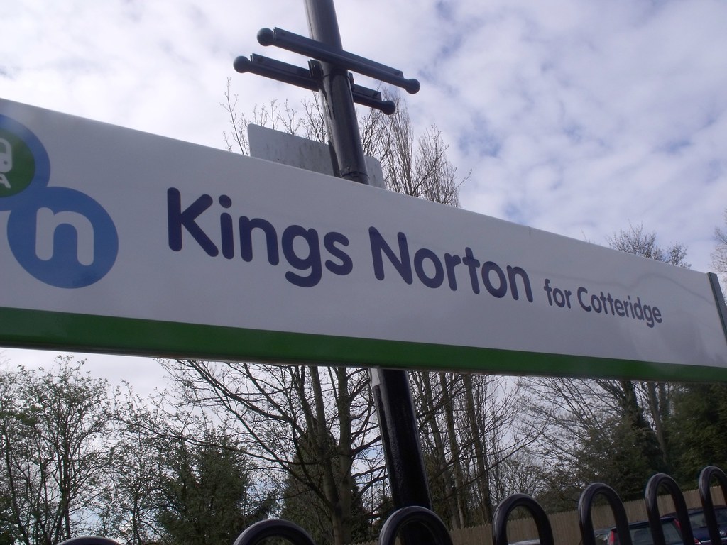 Kings Norton Station sign Kings Norton for Cotteridge Flickr