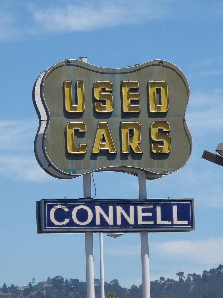 USED CARS sign Oakland CA Heather David Flickr