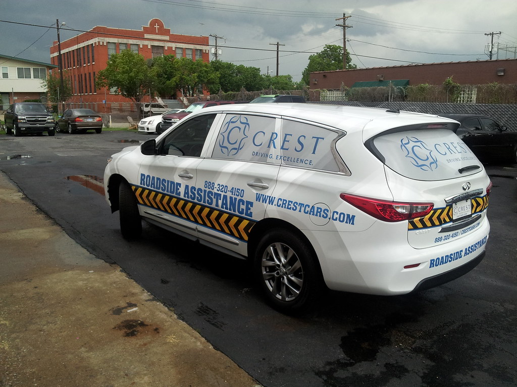SUV Wrap for Crest Cars in Dallas, TX Flickr