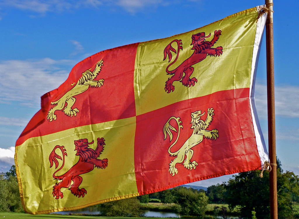 Owain Glyndwr Banner of Owain Glyndwr (13491416), the las… Flickr