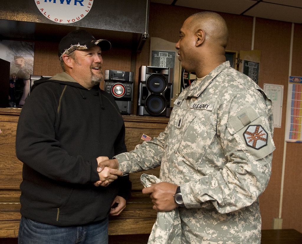 Larry The Cable Guy visits NSSC Larry The Cable Guy filmed… Flickr
