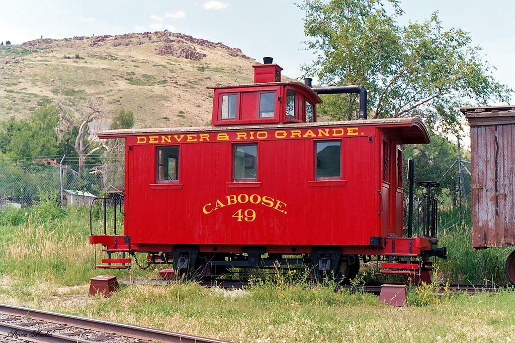 Denver & Rio Grande Caboose 49, Colorado Railroad Museum Flickr