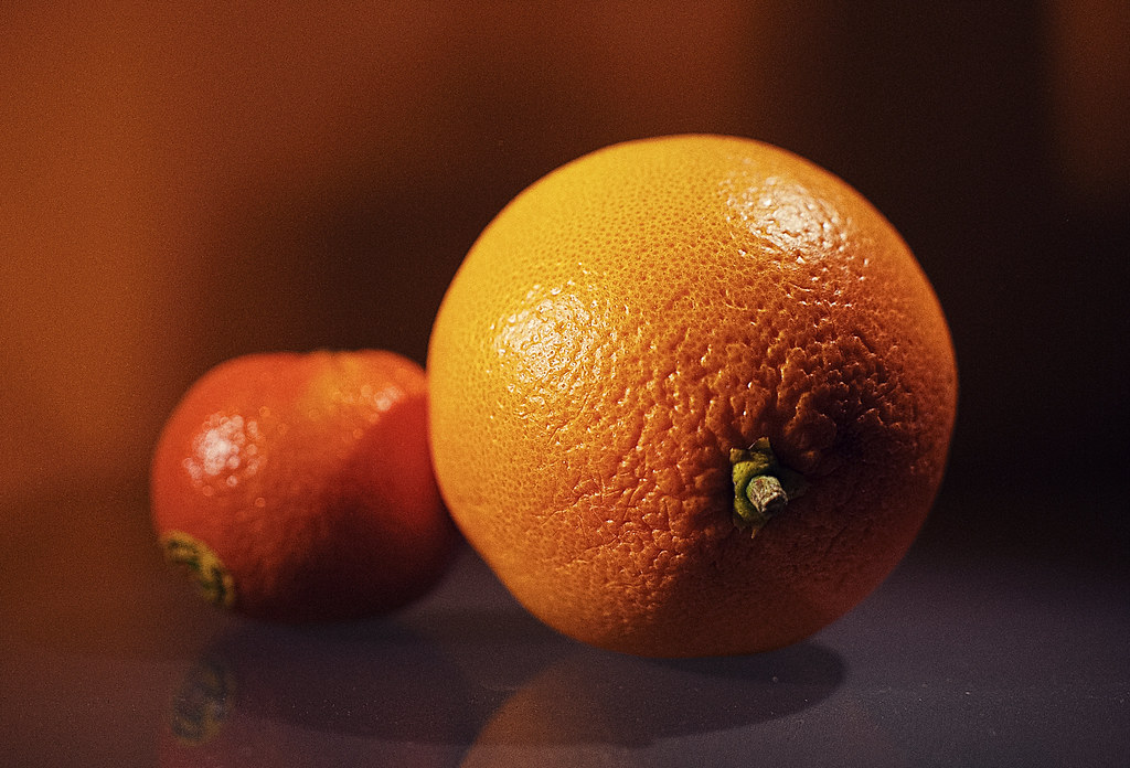 Oranges No. 3 Oranges. Light painted during my lunch break… Flickr