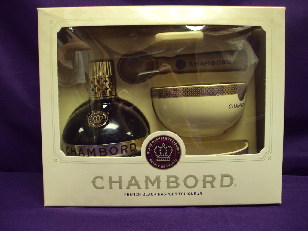 Chambord liqueur set This elegant Chambord Rasberry Liqueu… Flickr
