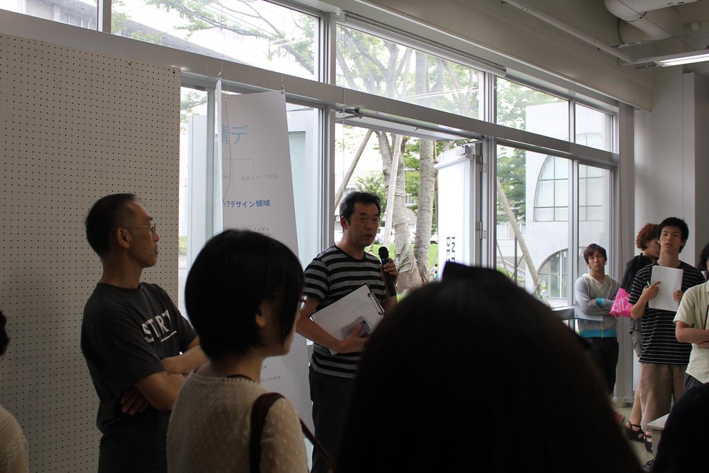 12/07/21 講評会＠多摩美情報デザイン科 永原＆宮崎研究室 techtile archives Flickr