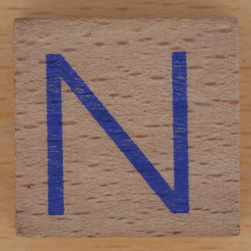 Brick Letter N Leo Reynolds Flickr