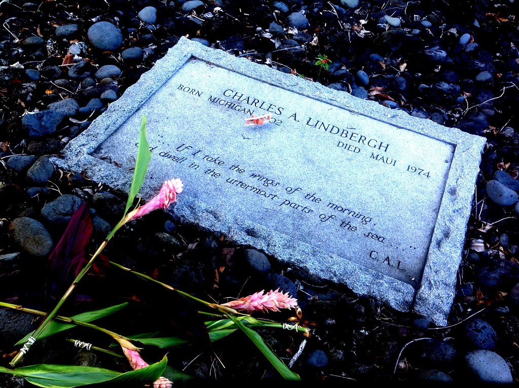 Charles Lindbergh Final Resting Place I drove for hours … Flickr