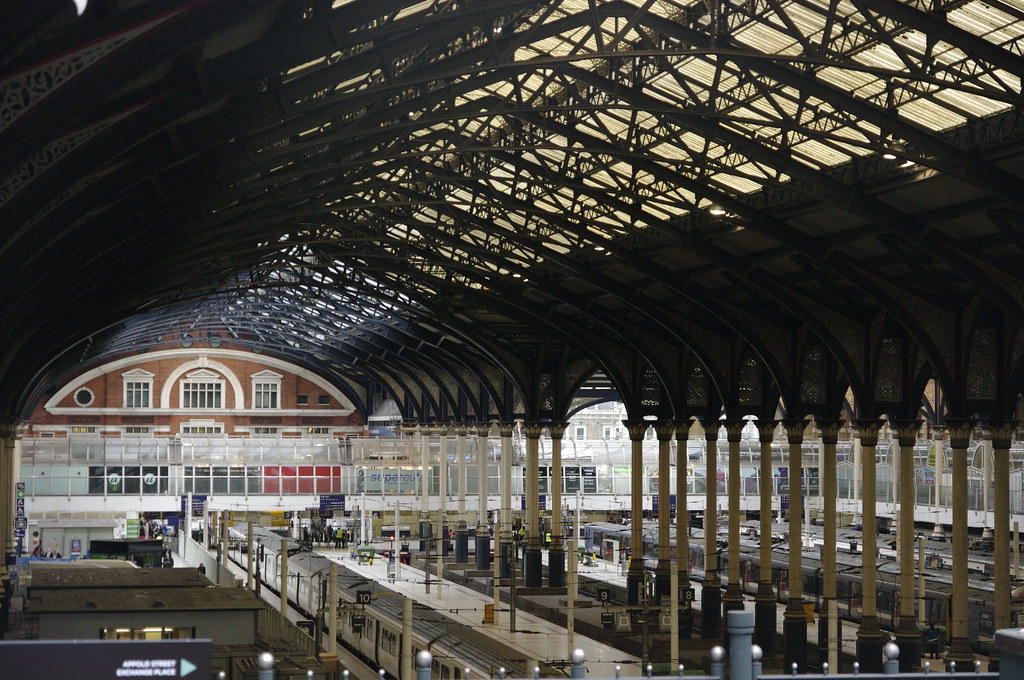 Liverpool Street Station Just imagine this wonderful roof … Flickr
