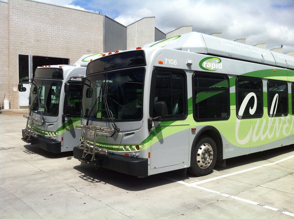 Culver City New Flyer C40LFR's CityBus Rapid 7108 & 710x Flickr