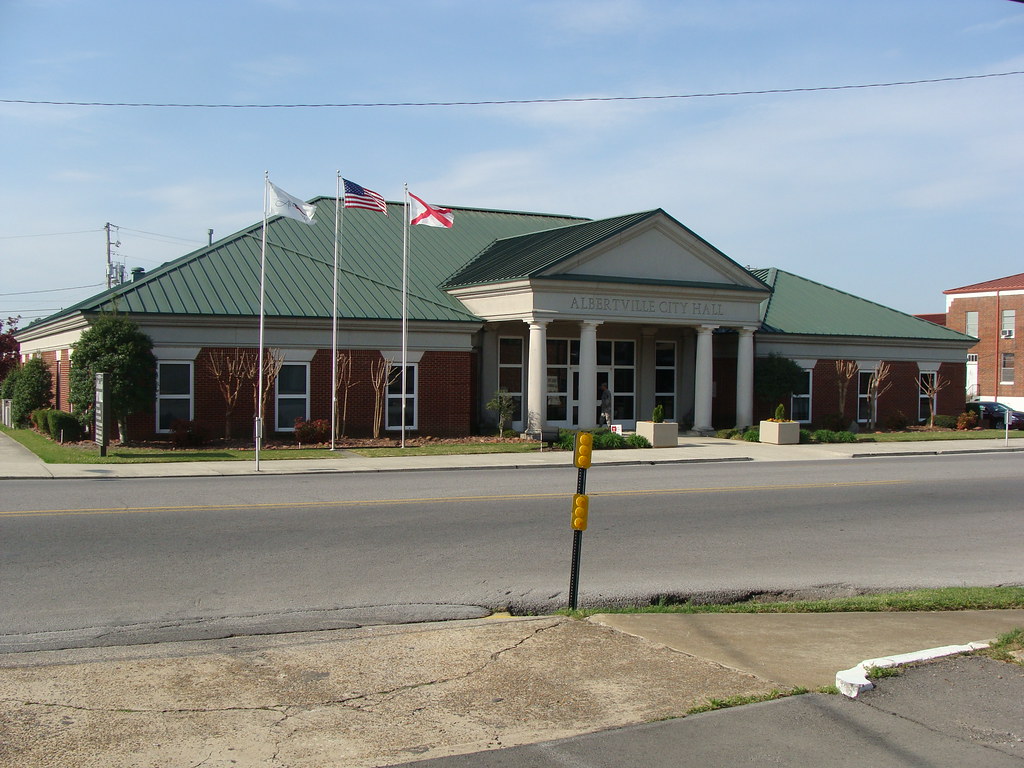 Albertville, Al. City Hall a photo on Flickriver