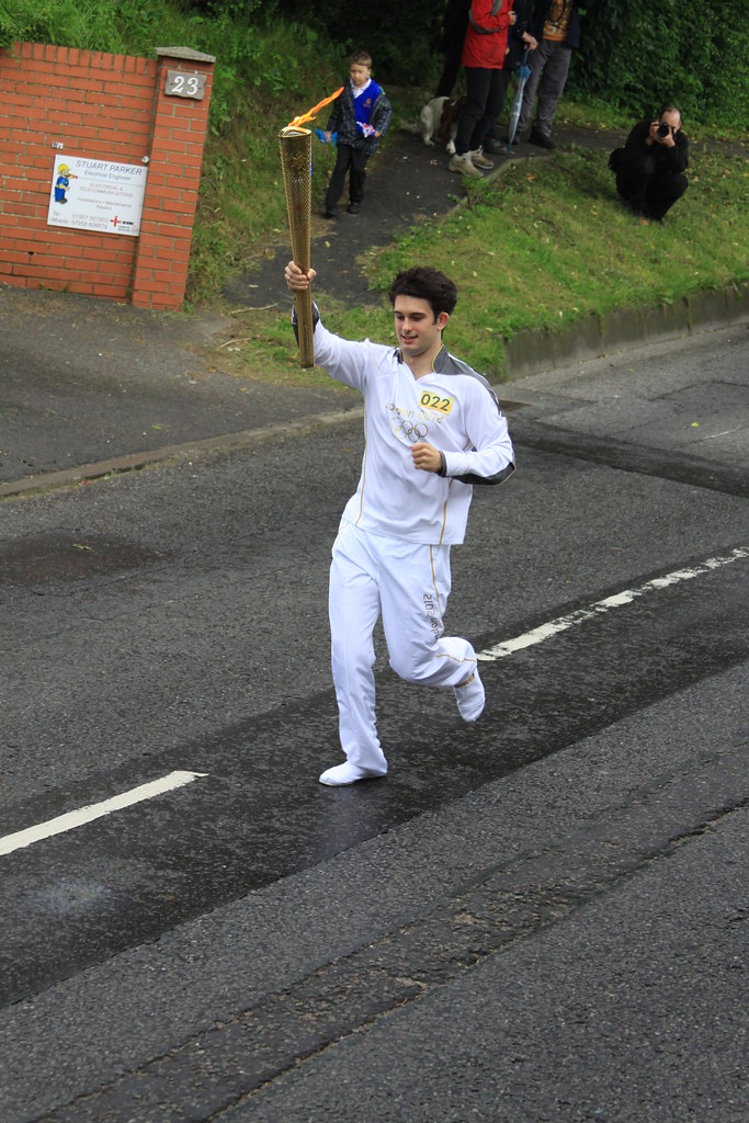 Olympic Torch Grimsby Rd Louth 12 hour night shift, 90 min… Flickr