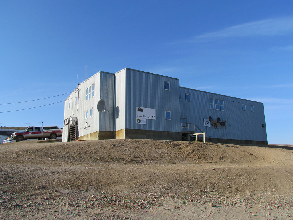 Ikahuk Coop grocery store in Sachs Harbour, NWT. I did… Flickr