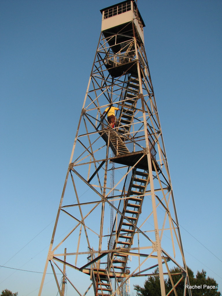 Fire tower on Mt Utsayantha Rachel Pace Flickr