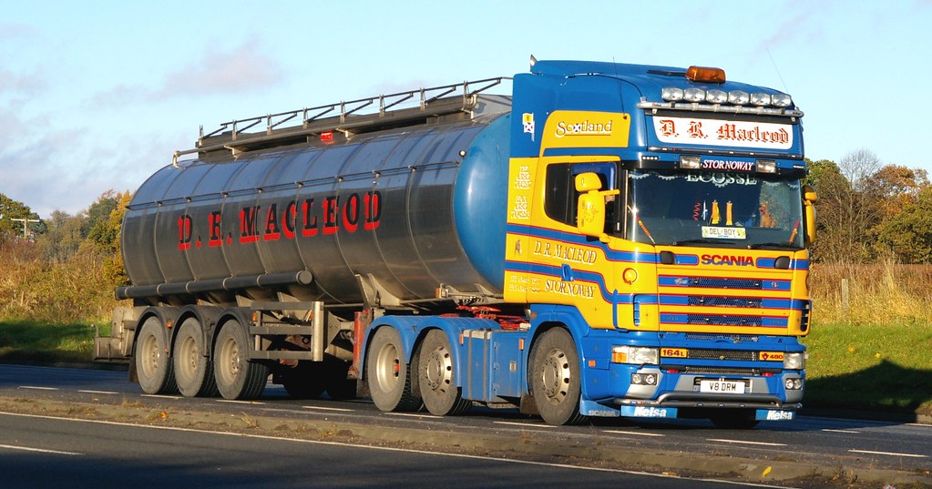 SCANIA 480 164L D.R.MACLEOD Stornoway Isle of Lewis Flickr