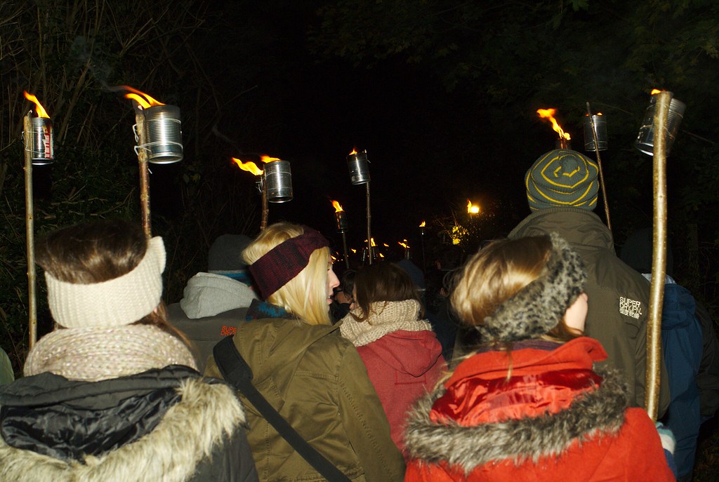 Torchlit procession Torchlit procession, Bramley Bonfire 2