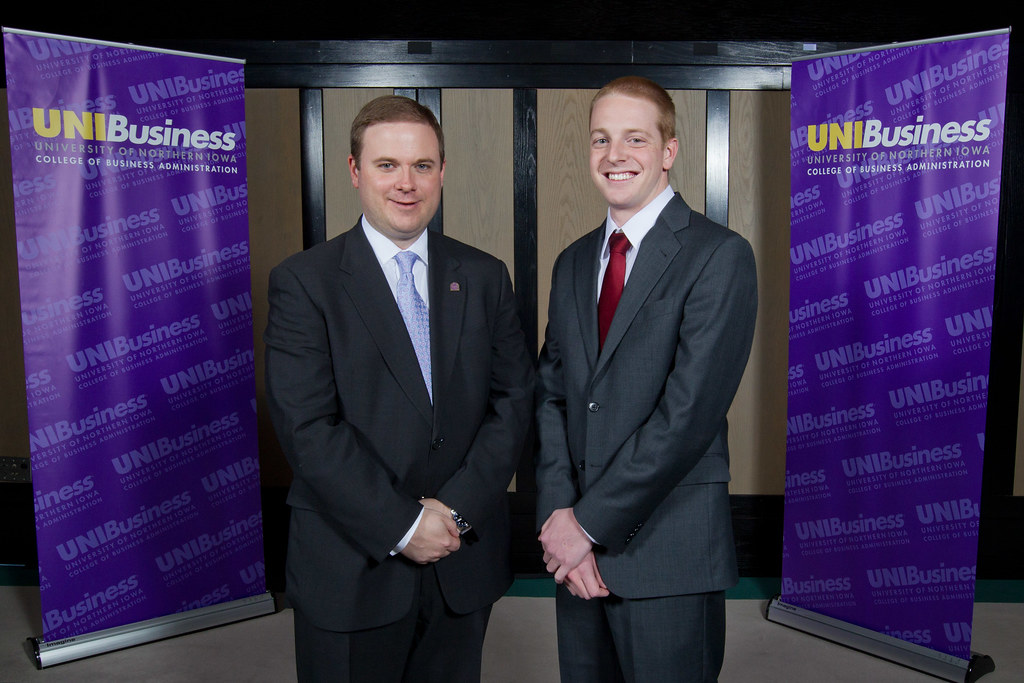 Jeff Scudder and Jordan Voss UNIBusiness Flickr