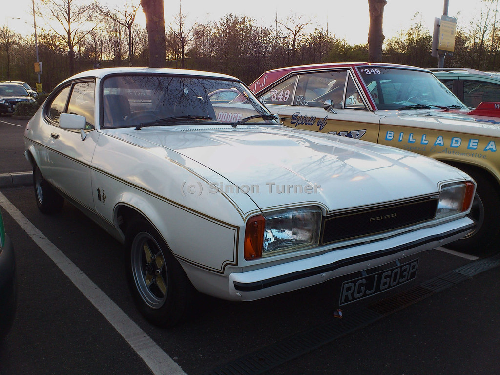 B&Q Leeds classic and american car meet00014 Ford Capri Jo… Flickr