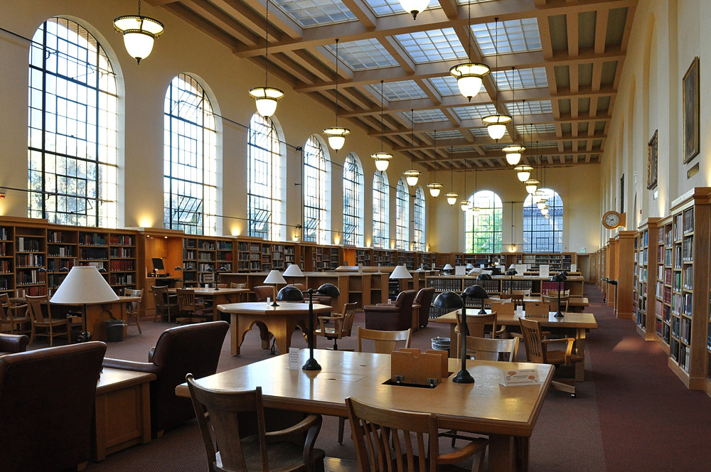 The Lane Reading Room A beautiful reading room in Stanford… Flickr